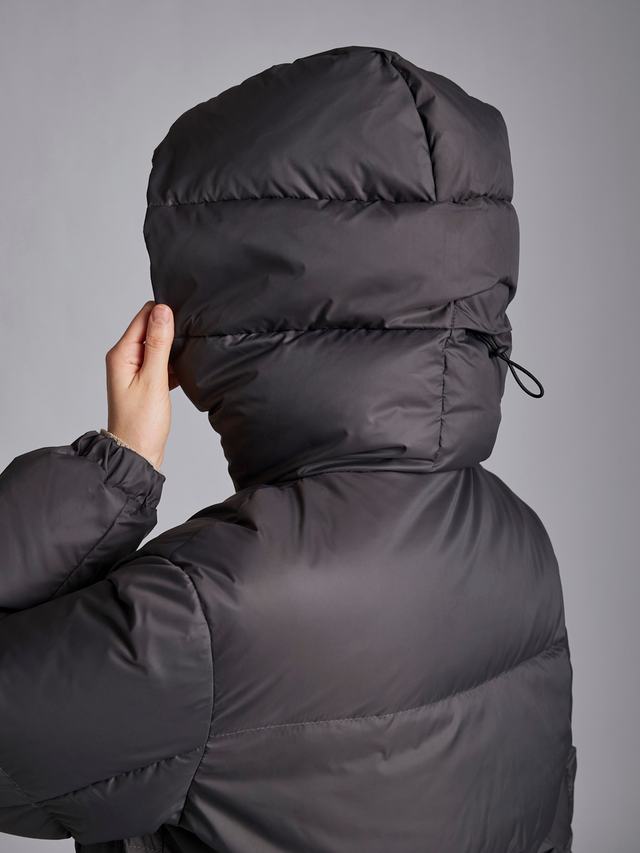 Ст.цена 12000р. Пуховик: В077-7-61 Темно-серый Dark Grey 10B