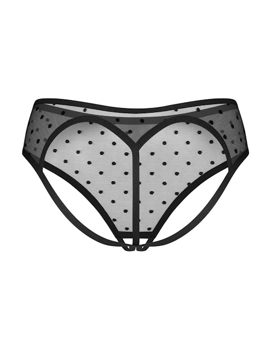 Трусы слипы Obsessive NUITES Panties crotchless