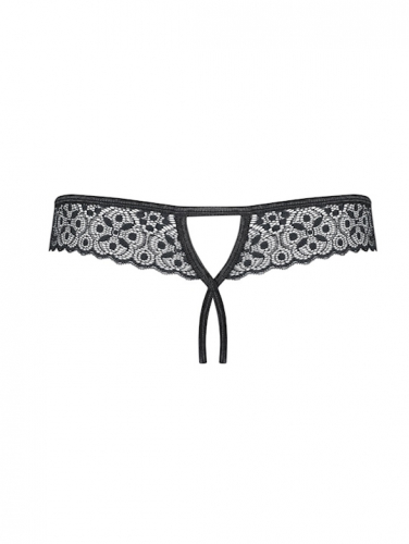 Трусы стринги Obsessive SHIBU Thong crotchless Tr