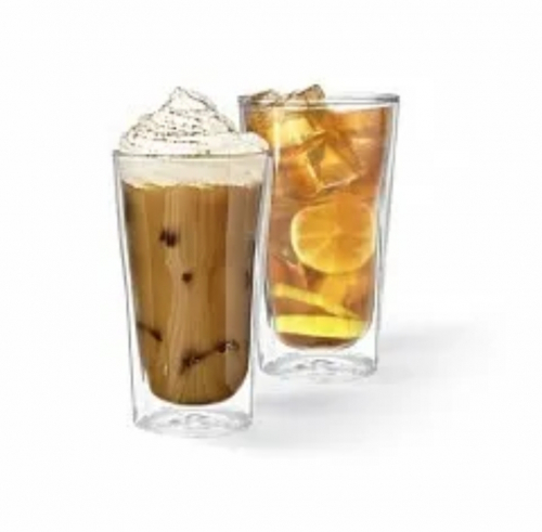 6445 FISSMAN Набор RISTRETTO из 2- х стаканов с двойными стенками 300 мл (стекло)