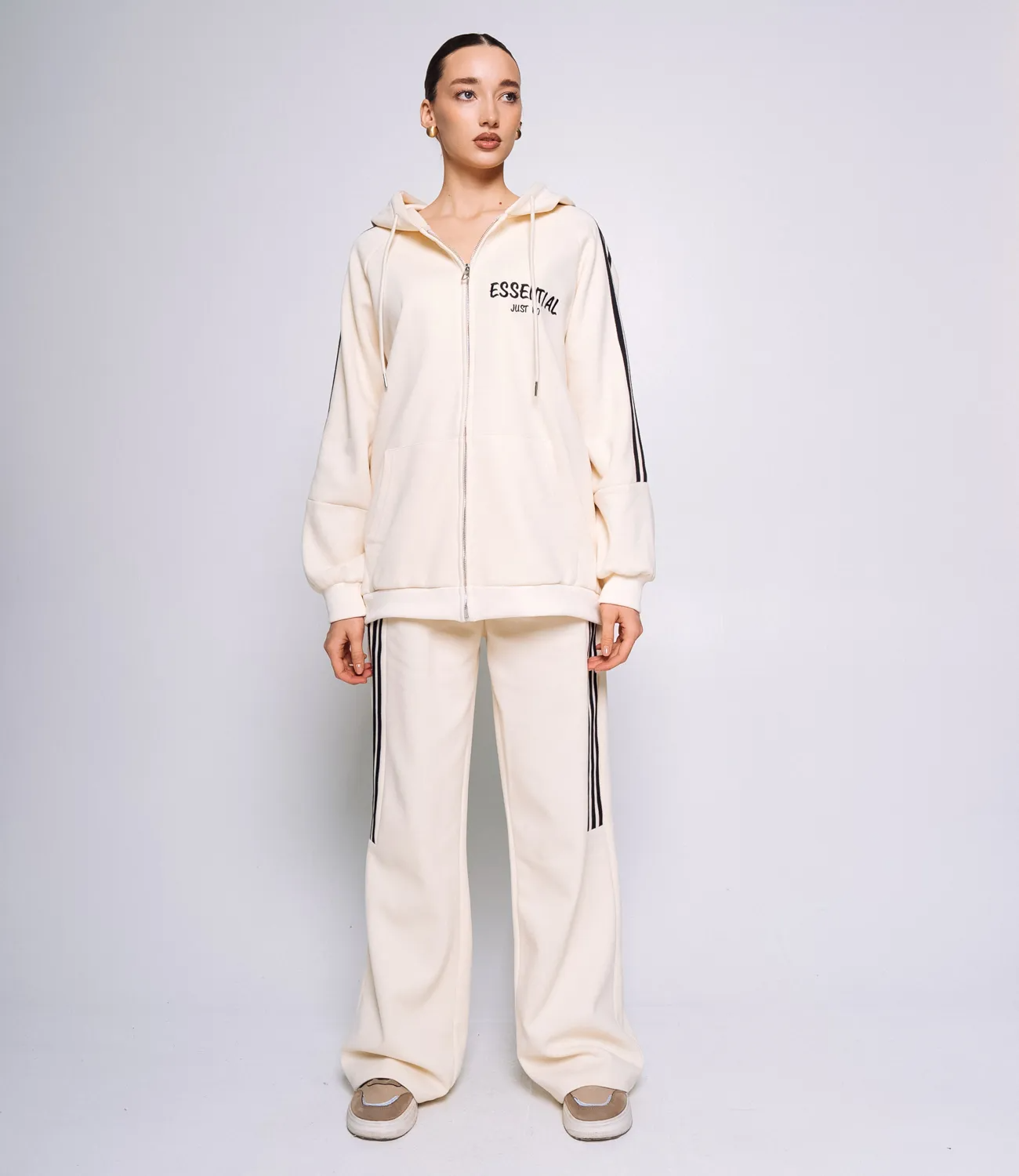 Спортивный костюм #КТ2001 (5), кремовый