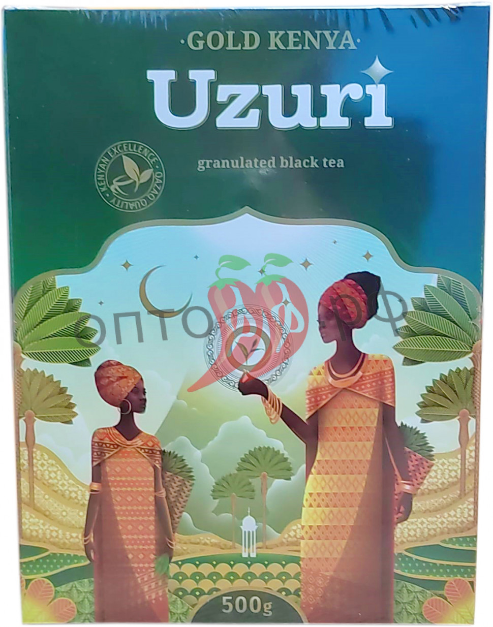 Чай Uzuri 500гр кения гранул (кор*12)