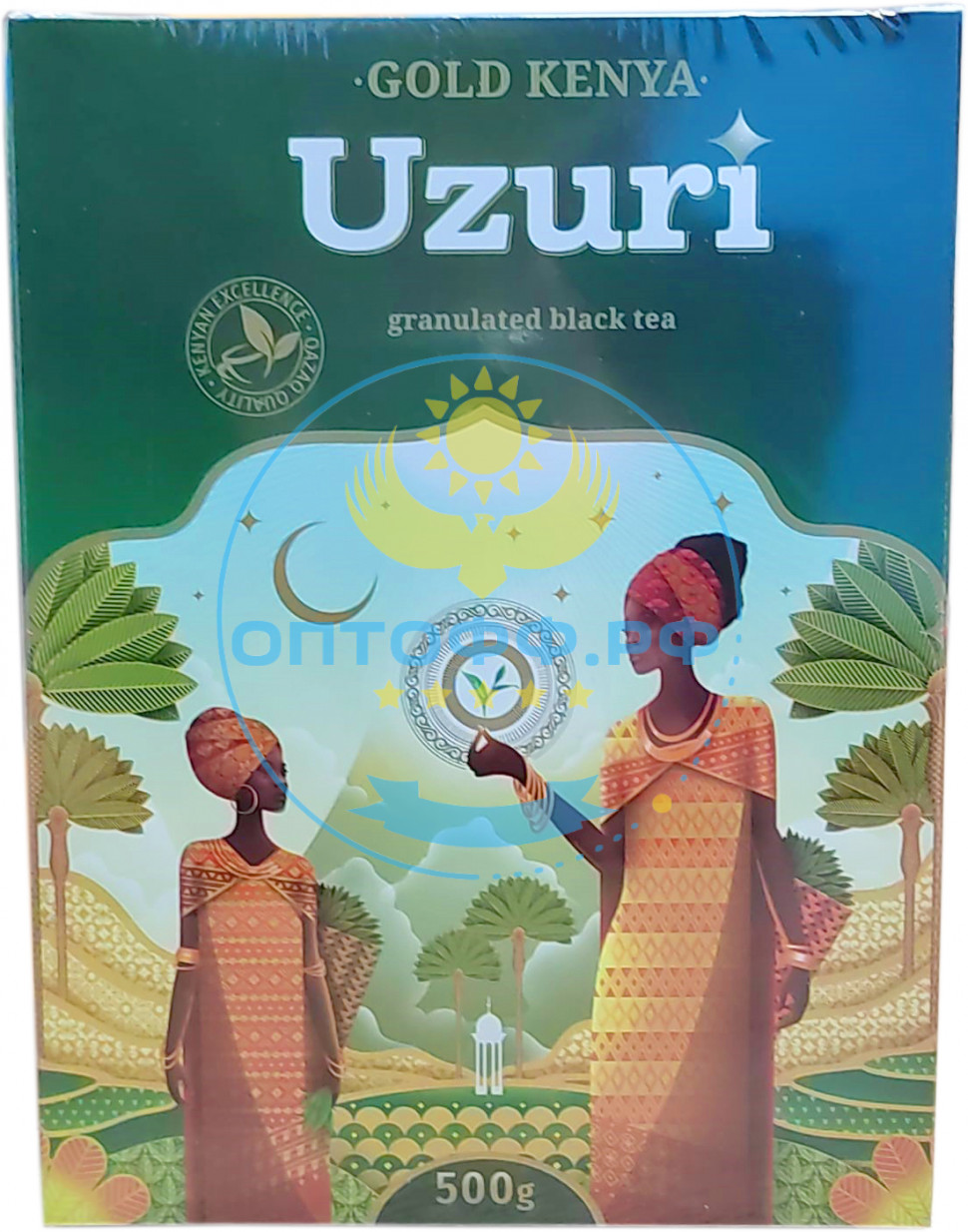 Чай Uzuri 500гр кения гранул (кор*12)