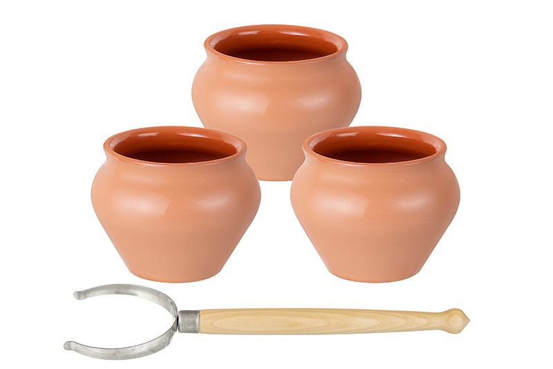 Набор 3-х горшков 600 мл 12,5*12,5*12 см