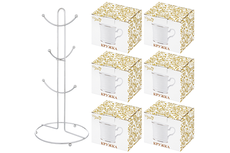 Набор 6 кружек 170 мл