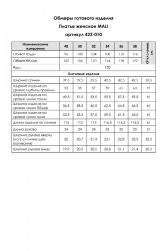 Платье 424-027 хаки