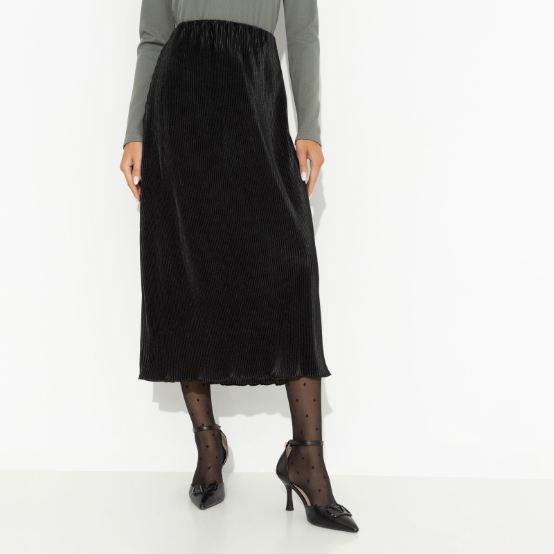 Юбка из трикотажа-гофре, Сплошное удовольствие