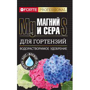 Бона Форте Для Гортензий Магний и Сера 100 г/ (шоубокс 10 шт)/30 шт АО Гарден