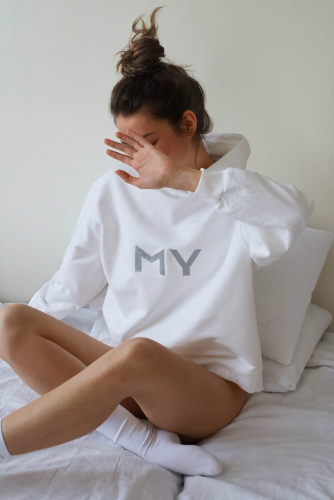 Худи MY, 1018239 СХ012 Тофу (молочный)