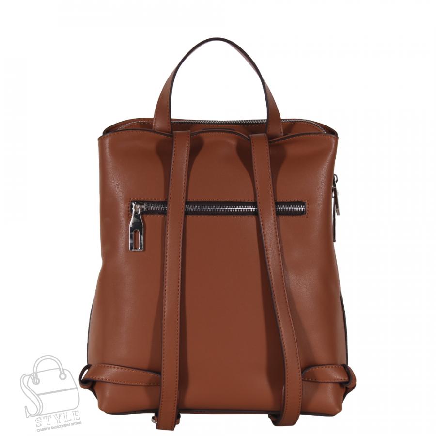 Рюкзак женский кожаный 726VG brown Vitelli Grassi