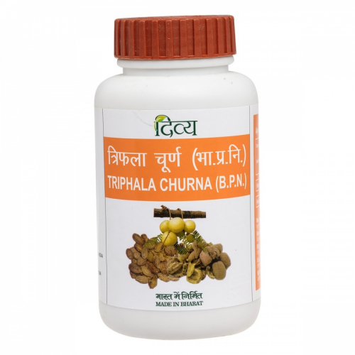 PATANJALI Divya Triphala Churna Биологически активная добавка к пище Трифала Чурна 100г