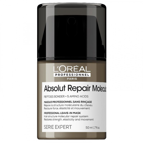 LOREAL Маска для молекулярного восстановления волос Absolut Repair Molecular, 50 мл