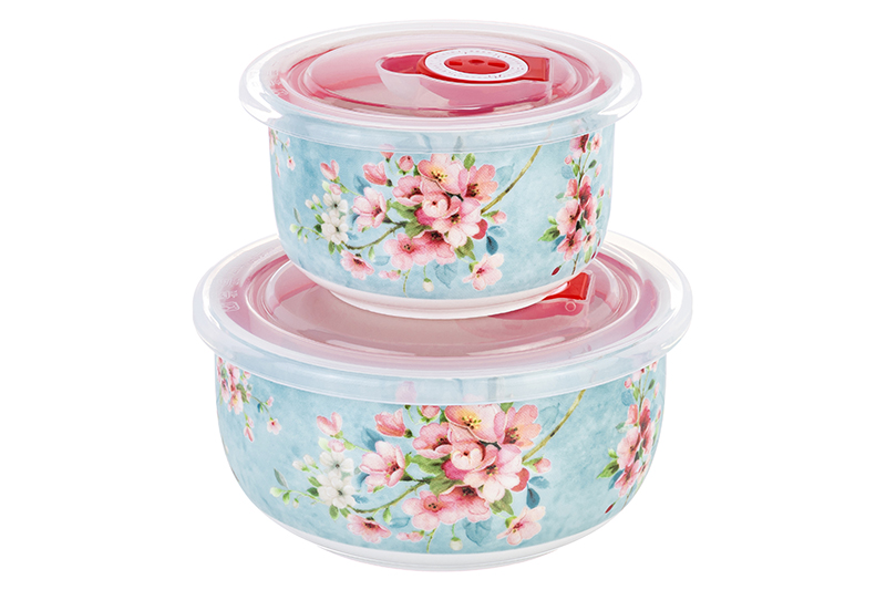 Набор 2 салатников 560 мл 13*13*6,5 см + 260 мл 10,5*10,5*6 см