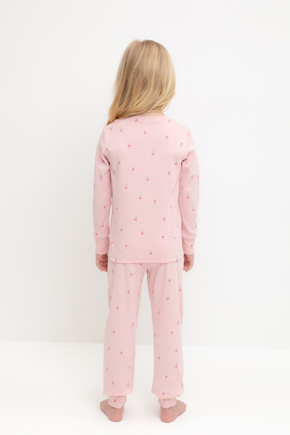 Crockid Пижама К 1621 розовый жемчуг, цветочная поляна Crockid