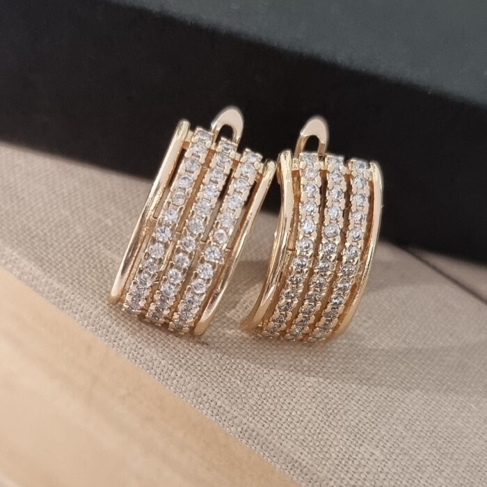 Серьги дорожка коллекция