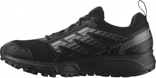Ботинки мужские SHOES WANDER Black/Pewter/Frost Gray, Salomon
