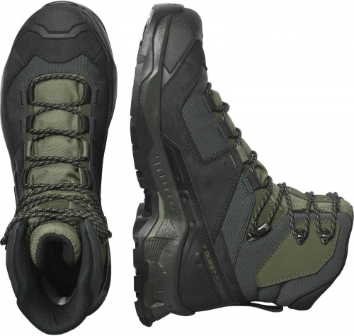 Ботинки мужские QUEST ELEMENT GTX Black/Deep Lic, Salomon