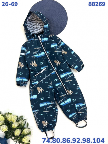 Комбинезон 88269-3 т.синий
