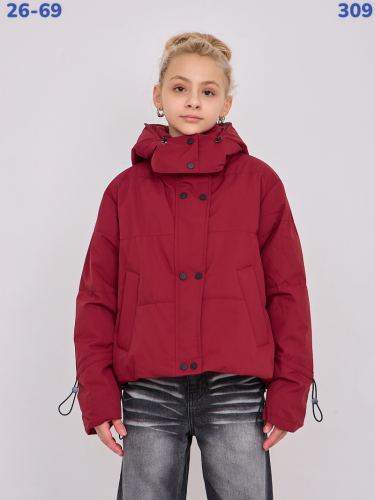 Куртка 309 бордовый