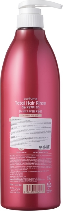 Питательный кондиционер для волос, придающий блеск и упругость Total Hair Rinse
