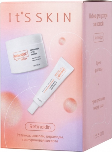 Набор It's Skin Retinoidin Крем + крем для глаз, 100 мл + 25 мл, It's Skin, 100 мл + 25 мл