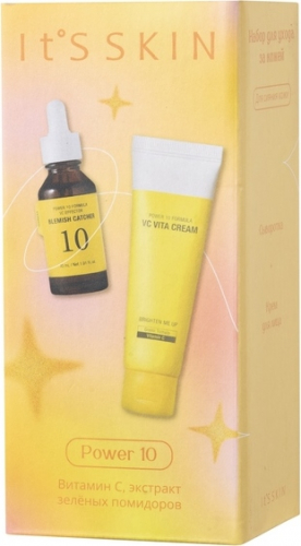 Набор It's Skin Power 10 Formula VC Крем + сыворотка, 55 мл + 30 мл, It's Skin, 55 мл + 30 мл