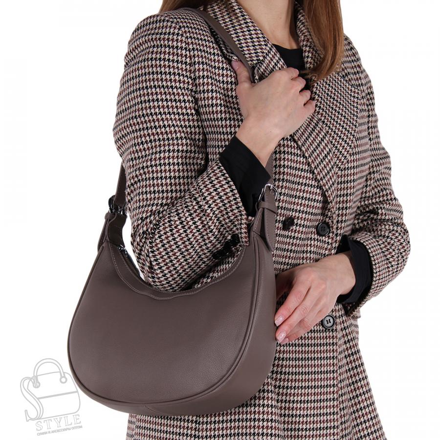 Сумка женская кожаная 5941Q d.apricot Polina&Eiterou/30 в Новосибирске