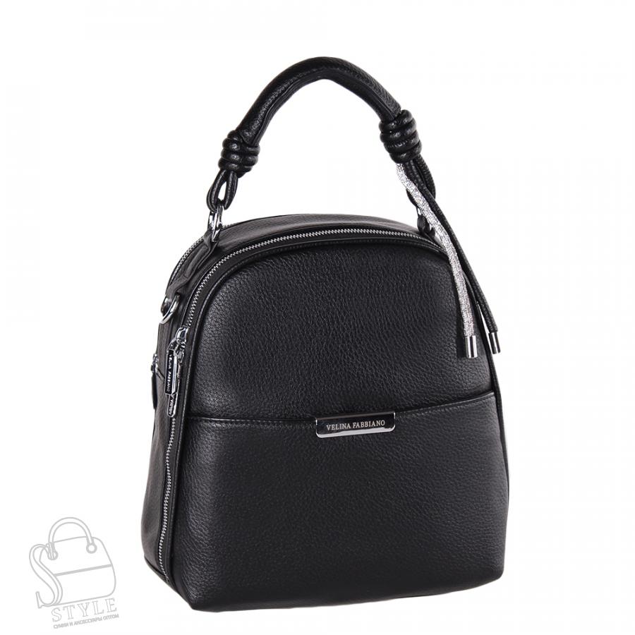 Рюкзак женский 670012-3 black Velina Fabbiano/30