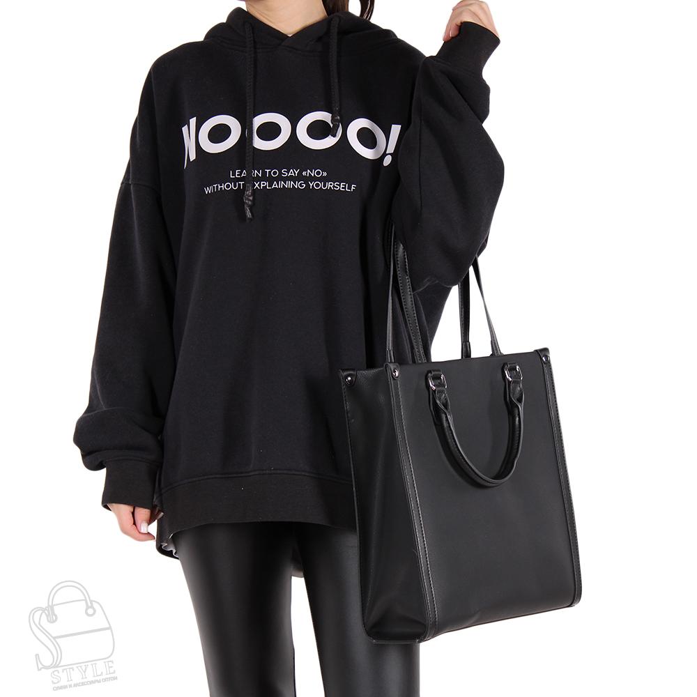 Сумка женская кожаная 1116DNN black Natale Navetta/30 в Новосибирске
