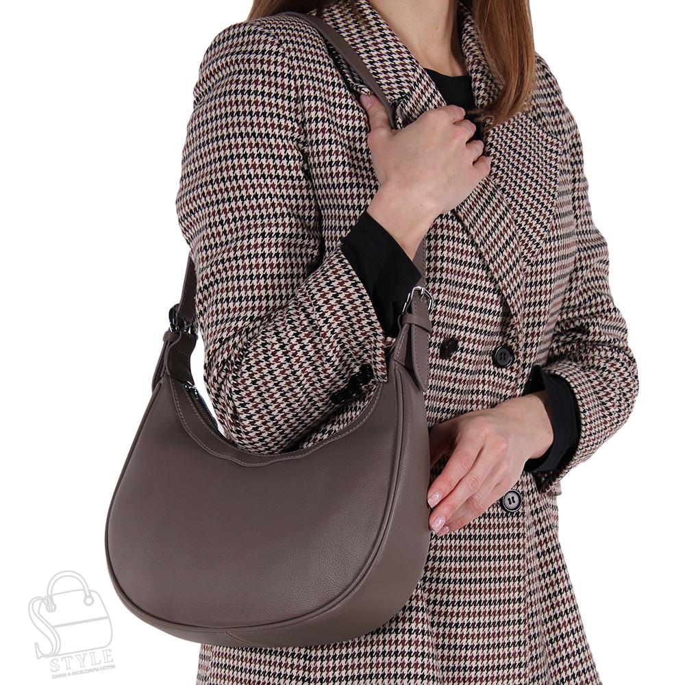 Сумка женская кожаная 5941Q d.apricot Polina&Eiterou/30 в Новосибирске