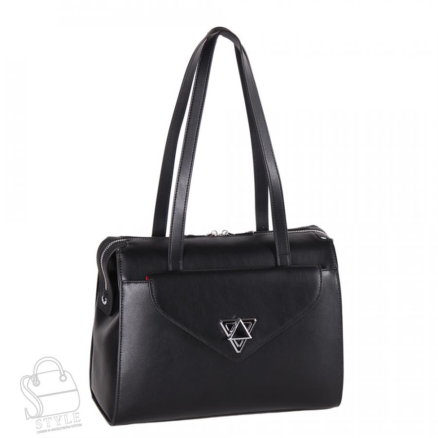 Сумка женская кожаная 1042TH black Polina&Eiterou/30