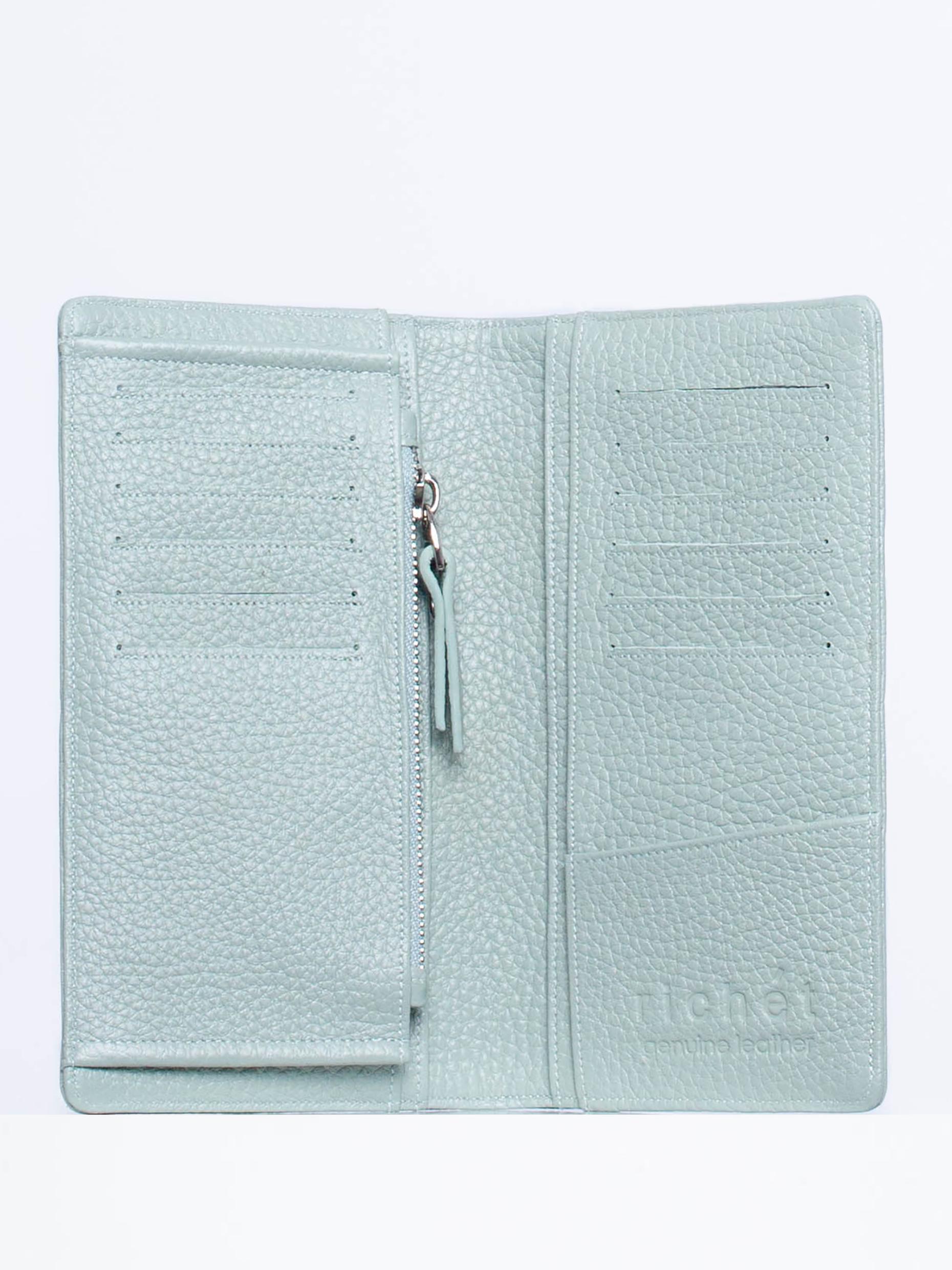 Кошелек: Кошелек портмоне Richet Ri-078P 355 Зеленый