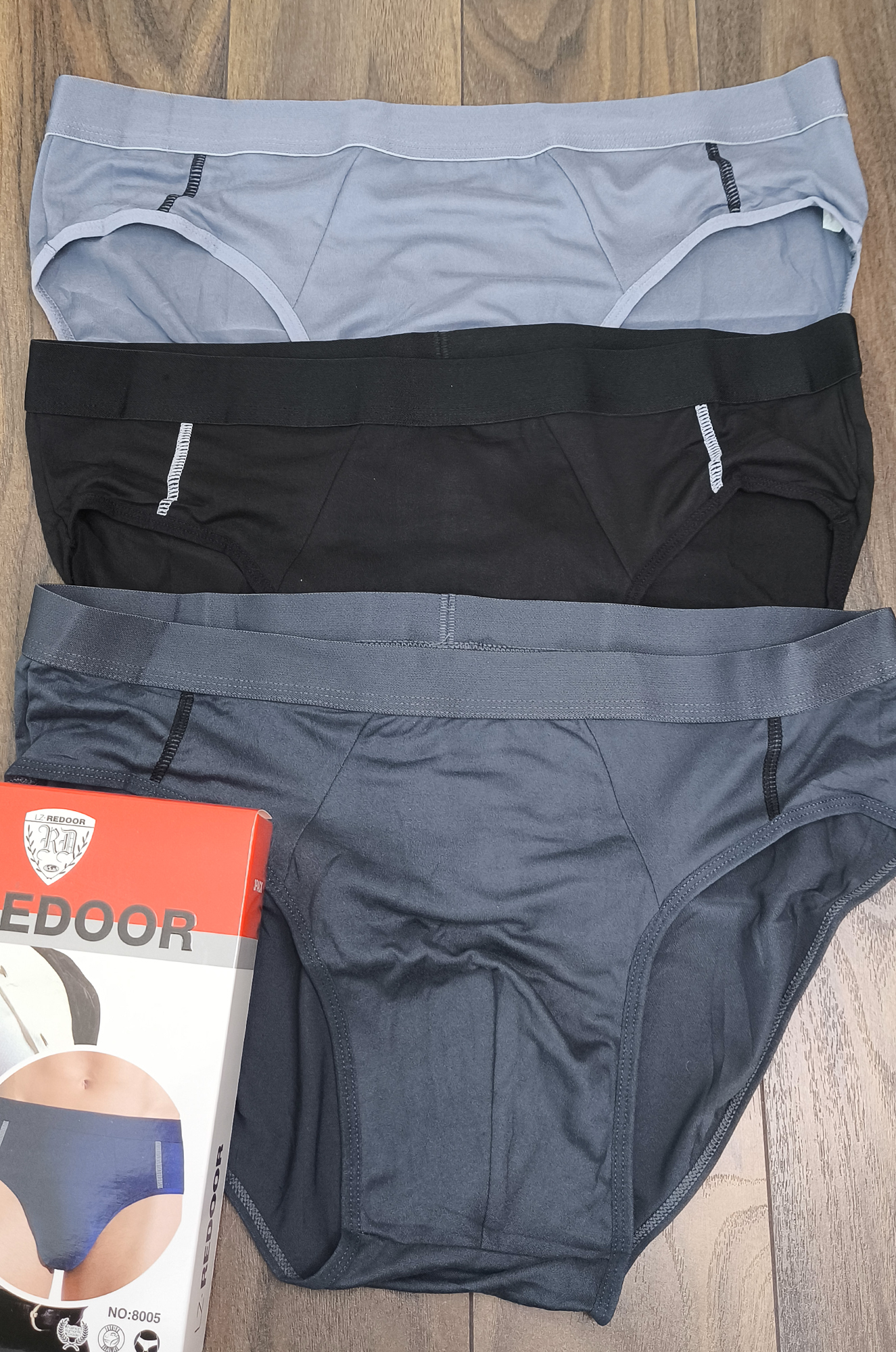 Плавки мужские 8005, хлопок/бамбук (цвета в ассортименте)