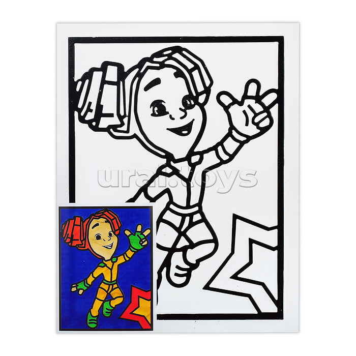 Картина пластилином тип15