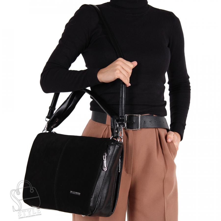 Сумка женская 90581AA black Valle Mitto/30
