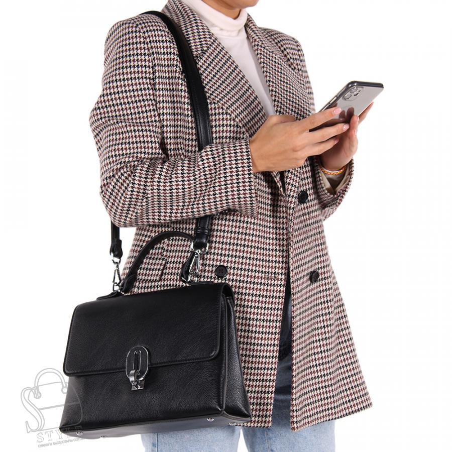 Сумка женская 1538-1K-01 black Polina&Eiterou/30