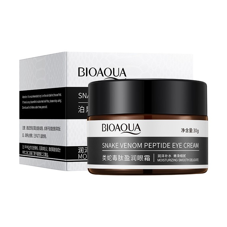 Крем для глаз со змеиным ядом Bioaqua, 30 гр.
