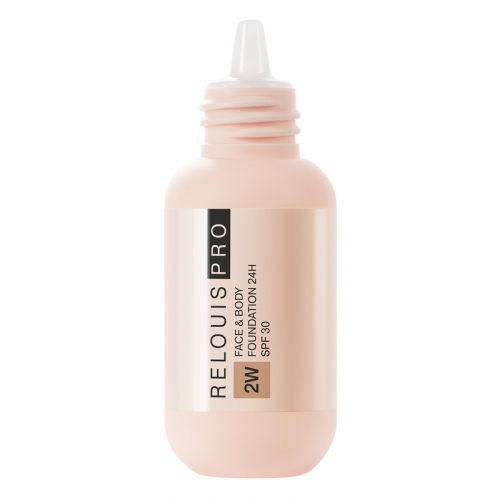 Крем тональный Face&Body Foundation 24H SPF30 тон 2W средний оливковый