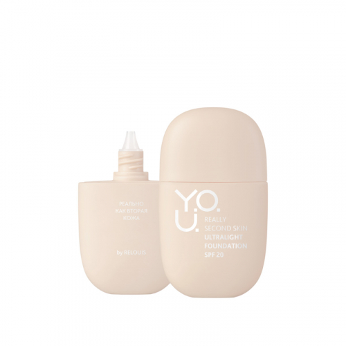 Крем тональный ультралегкий Really Second skin 40 Warm Beige