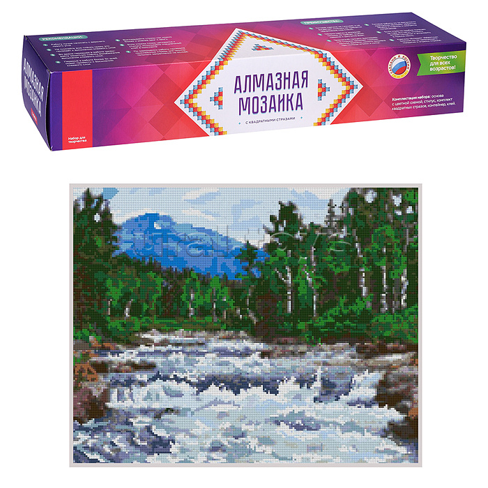 Алмазная мозаика 40*50 см (полное заполнение)
