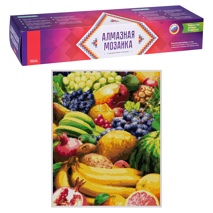 Алмазная мозаика 40*50 см (полное заполнение)