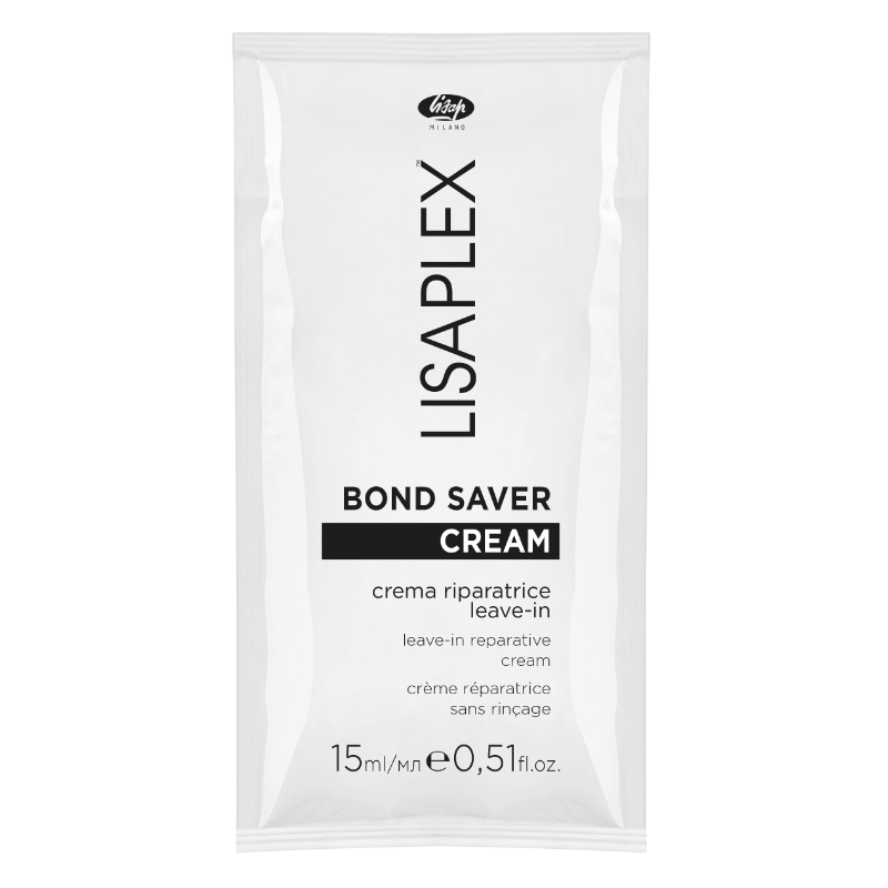 LISAP Крем восстанавливающий для волос / LISAPLEX BOND SAVER CREAM 15 мл