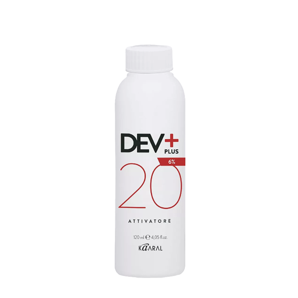 KAARAL Эмульсия осветляющая 6% / 20 volume DEV PLUS 120 мл