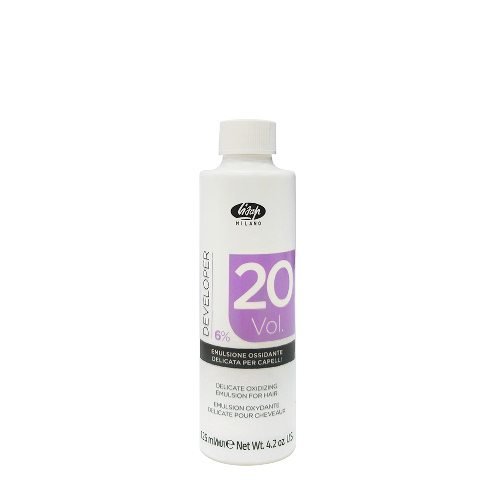 LISAP Оксидант-лосьон для волос 6% / Delicate Oxidizing Emulsion for hair 20 vol 125 мл