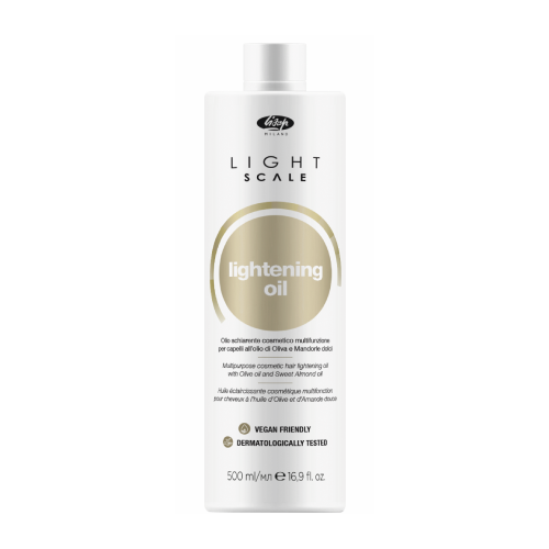 LISAP Масло для волос многофункциональное безаммиачное осветляющее / Light Scale Lightening Oil 500 мл