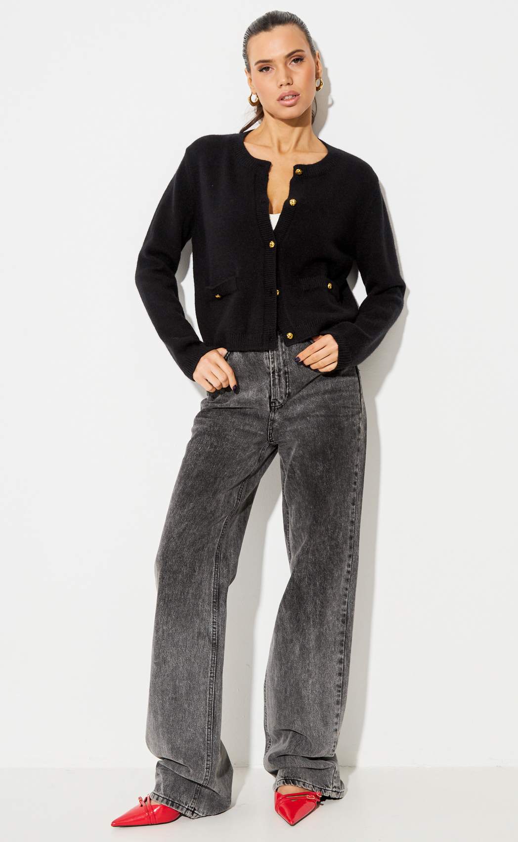 Кардиган P422-15119 black