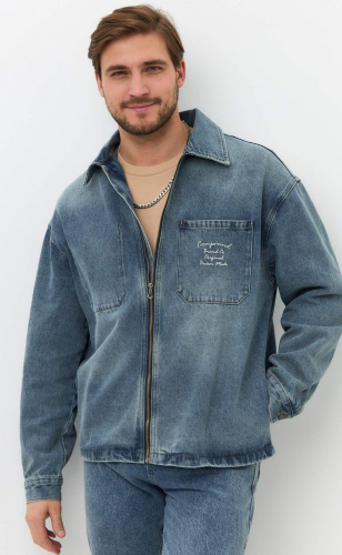 Куртка джинс F511-1253-1 l.blue