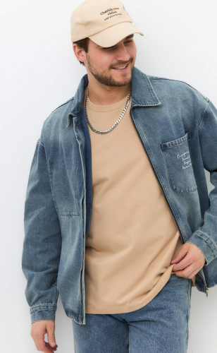 Куртка джинс F511-1253-1 l.blue