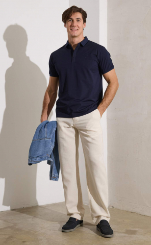 Брюки лен F111-0855 natural linen