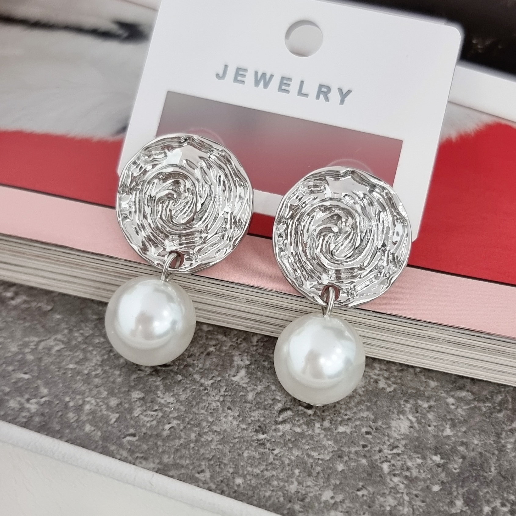 Серьги женские бижутерия на уши, коллекция LALIQ, арт. 003.269